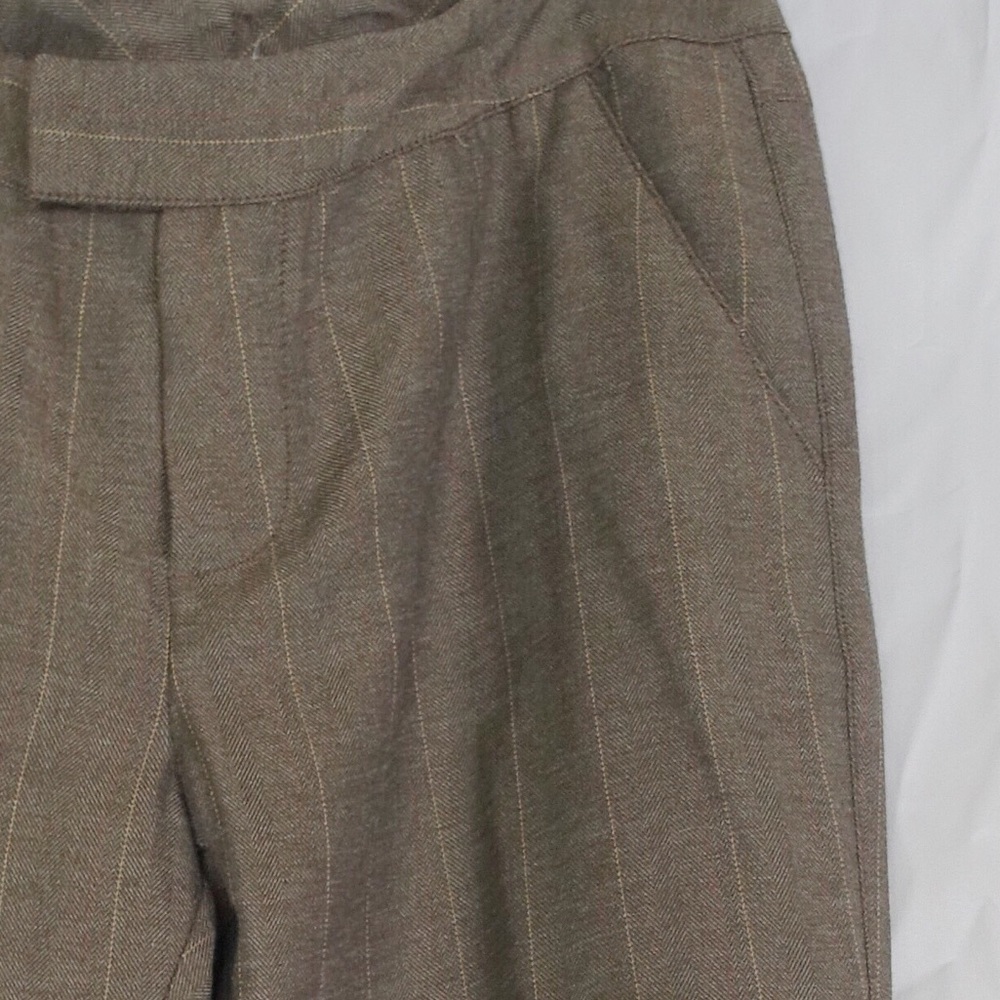 Newspaper Boy Brown pin Striped Pants